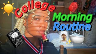 GRWM College Morning Routine 2019 [upl. by Ephram667]