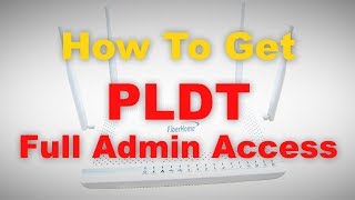 PLDT Router Full Admin Access  July 2019 RP2631 [upl. by Alegnat]