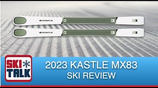 2023 Kästle MX83 Ski Review from SkiTalkcom [upl. by Einhpad]