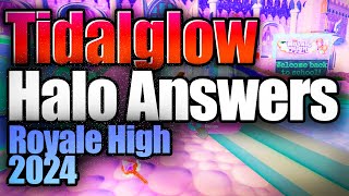 Royale High New Tidalglow Halo Answers 2024 – Summer Halo [upl. by Stormi]