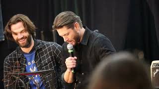 Jensen Ackles amp Jared Padalecki Main Panel SPN Orlando 24 Pt 1 [upl. by Haek767]