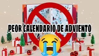 ¿Qué PASA Cuando Abres el PEOR CALENDARIO DE ADVIENTO DEGUSTABOX [upl. by Mihe]