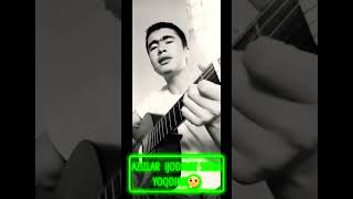 Asliddin ZiyadullayevYorYor cover🎸🎷 JONLI IJRODA [upl. by Inaniel]