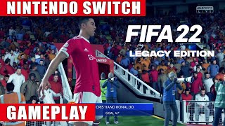 FIFA 22 Nintendo Switch Gameplay [upl. by Chesnut]