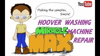 Hoover Front Loader Washing Machine Repair MiracleMAX [upl. by Mcdermott]