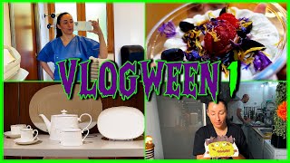 GASTROSCOPIA  GIRO IN RINASCENTE  RICETTA HALLOWEEN 🎃 VLOGWEEN 1 🎃 Fabiola Genovese Vlog [upl. by Mcallister177]