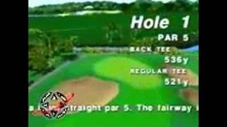 Waialae Country Club True Golf Classics Nintendo 64 [upl. by Faux]