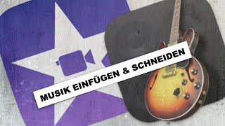 iMovie x GarageBand Musik einfügen und schneiden  Tutorial deutsch [upl. by Nodmac]