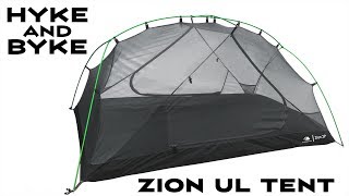 Hyke amp Byke Zion 2P Backpacking Tent [upl. by Adev]