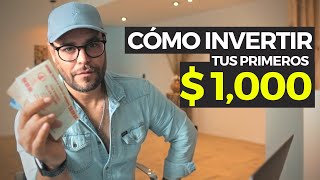 Cómo Invertir Tus Primeros 1000  Paso a Paso Curso gratuito [upl. by Olnee]