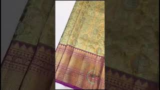 PURE KANCHI PATTU TISSUE MEENA DESIGN BROKET SAREE  Millionsarees  WhatsApp at 6305863923 [upl. by Petta]