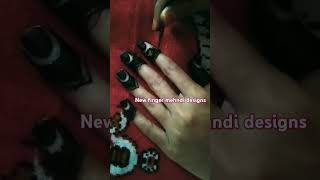 New finger mehndi designs 🥰  ytshorts shots pintudesignerofficial mehndi henna henaart [upl. by Pinchas410]