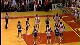 1985 UTEP vs BYU Basketball  3 OT game  2nd half [upl. by Michell]