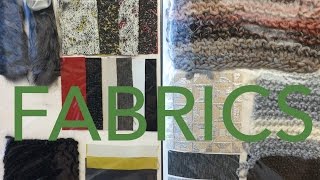 Fashion Design Tutorial 4 Fabrics amp Materials [upl. by Ecineg643]