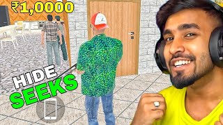 Can You WIN ₹100000 Playing HIDE AND SEEK  Indian Theft Auto [upl. by Eledoya]