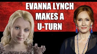 Evanna Lynch UTurn On Rift With JK Rowling [upl. by Enwad452]