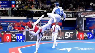 Cj Nickolas  Best Taekwondo Fight  10 Best Fight  Highlights [upl. by Kaufman]