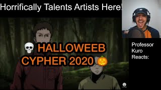 REACTION to The “HALLOWEEB CYPHER”  HORROR ANIME RAP  OTAKU UNDERWORLD  Prod Oddwin [upl. by Zimmer114]