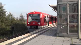 SBahn Hamburg Züge im Bahnhof Allermöhe S21 1080p [upl. by Lebam67]