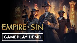 Empire of Sin Gameplay Demo  Summer of Gaming [upl. by Otina557]