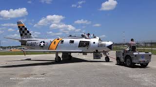 Classic Fighters Restored F86 Sabre Engine Run May 3 2021 [upl. by Nial690]