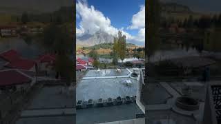 Guest house in Skardu view of hotels 🏨 travel SkarduHotel skarduvalley skarduvlog newplace [upl. by Hairabez121]