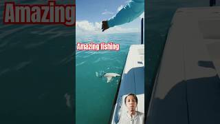 Unbelievable Shark Caught Then Eaten by a Giant Goliath Grouper 😱 AmazingFishing [upl. by Anihsak]