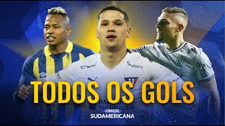 TODOS OS GOLS  PLAYOFFS IDA  CONMEBOL SUDAMERICANA 2024 [upl. by Zetra712]