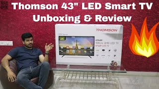 Thomson 43quot LED Smart TV UD9  Unboxing and Review [upl. by Vocaay]