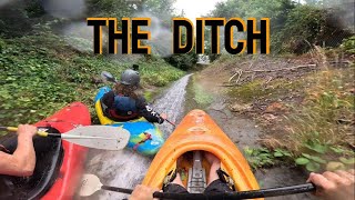 quotTHE DITCHquot  Drainage ditch kayaking [upl. by Ahsino]