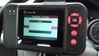 Launch CRP129 VIII Diagnose amp Reset Honda Live Datastream [upl. by Benita]