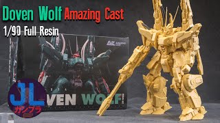 190 Doven Wolf by Amazing Cast Full Resin Kit Unboxing amp Review [upl. by Lydon422]