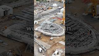 Stuttgart 21 Die Gitterschale wächst in den Himmel hauptbahnhof [upl. by Noffets944]