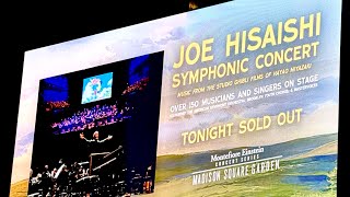 Joe Hisaishi Symphonic Concert New York Madison Square Garden July 12 2024 [upl. by Goar943]