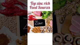 Top Zinc amp Calcium rich food sourcesacnetreatment immunityboosterfoodgoodhealthbonehealthshort [upl. by Otrebogir589]