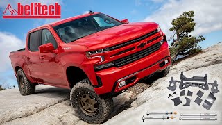 Belltech Lift Kit Systems 2007 SilveradoSierra 1500 4quot  8quot [upl. by Ydnes]