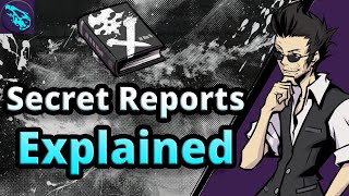 TWEWY Secret Reports Explained amp Secret Addenda [upl. by Aicala]