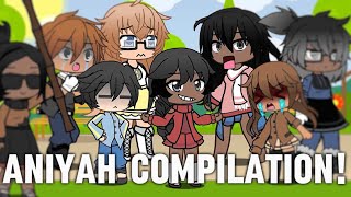 ANIYAH COMPILATION  check description  gacha foryou comedy gachalife [upl. by Etak797]