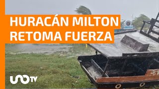 “Cuestión de vida o muerte” Florida llama a evacuar por Milton difunden primeras imágenes [upl. by Luapnaes649]