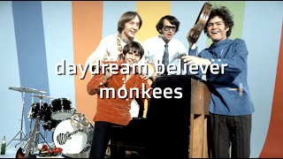 The Monkees Daydream Believer karaoke songs karaoke lyrics [upl. by Idnis]