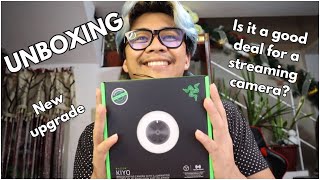 Razer Kiyo Unboxing Elevate Your Stream Setup with Pro Lighting and Clarity [upl. by Airdnaid]