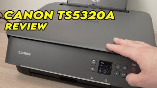 Canon Pixma TS5320a Printer Review [upl. by Anekahs]