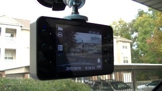 Car Dash Camera K6000 Video tests Day amp Night Авторегистратор [upl. by Reedy300]