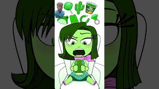 Disgust Green emoji MUKBANG [upl. by Drud331]