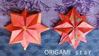 Origami ster vouwen [upl. by Marinna]