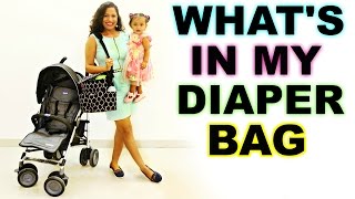 Whats In My Diaper Bag Shruti vLog  ShrutiArjunAnand [upl. by Mun]