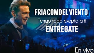 Medley Baladas «Fria como el vientoTengo todo excepto a tiEntregateTour 2024 en vivo luismiguel [upl. by Alrrats]