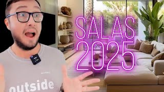 SALAS MODERNAS 2025  🔴 SORPRENDETE CON LAS NUEVAS TENDENCIAS [upl. by Mallory]