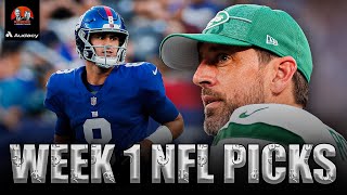 Boomer Esiason and Mike Valenti Go HeadtoHead in Week 1 Picks I Kickoff [upl. by Gable48]