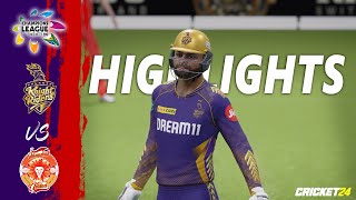 kolkata knight riders VS Islamabad united Highlights  CLT20 HIGHLIGHTS  KKR IU [upl. by Haodnanehs]